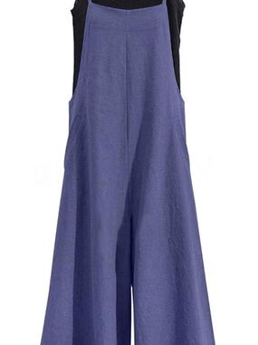 Women’s Casual Loose Long Bib Pants/Romper Overalls